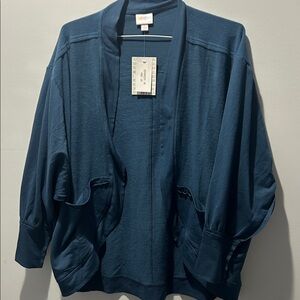 LuLaRoe Deep Blue Open Front Blazer